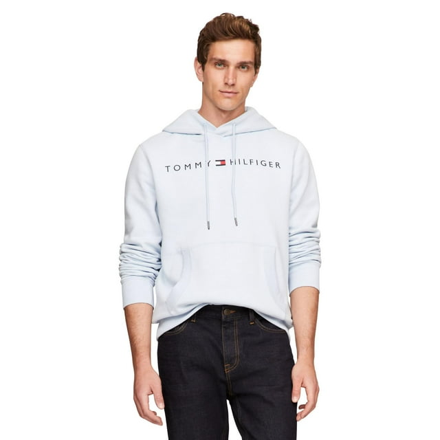 Sudadera con capucha Tommy Hilfiger Logo para hombre Breezy Blue