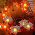 thumbnail image 4 of Guirnalda de Otoño JanHm Luces de Hadas 20 Luces Hoja de Arce, 4 of 5
