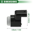 thumbnail image 4 of Car Bumper Reverse Parking Assist Sensor for Kia Ceed 2012-2015 Plastic No.957203U100 Black, 4 of 6