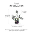 thumbnail image 4 of MULA Original Christmas Guardian Cross 925 Sterling Silver DIY Charms 5A Zircon fit Charms Bracelets for Women Jewelry, 4 of 6