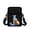 Capybara Letter J Print, variant on FUIALDOLG Satchel Bags Halloween Skeleton Pumpkin Decoration Lightweight Crossbody Purse for Shop, Stretch Polyester Portable Over Shoulder Purse