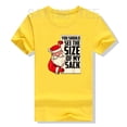 thumbnail image 3 of Camiseta divertida de Papá Noel para hombre, deberías ver el tamaño de mi saco, regalos, lindo disfraz de Navidad, pijama para tu papá, tío papá, 3 of 4