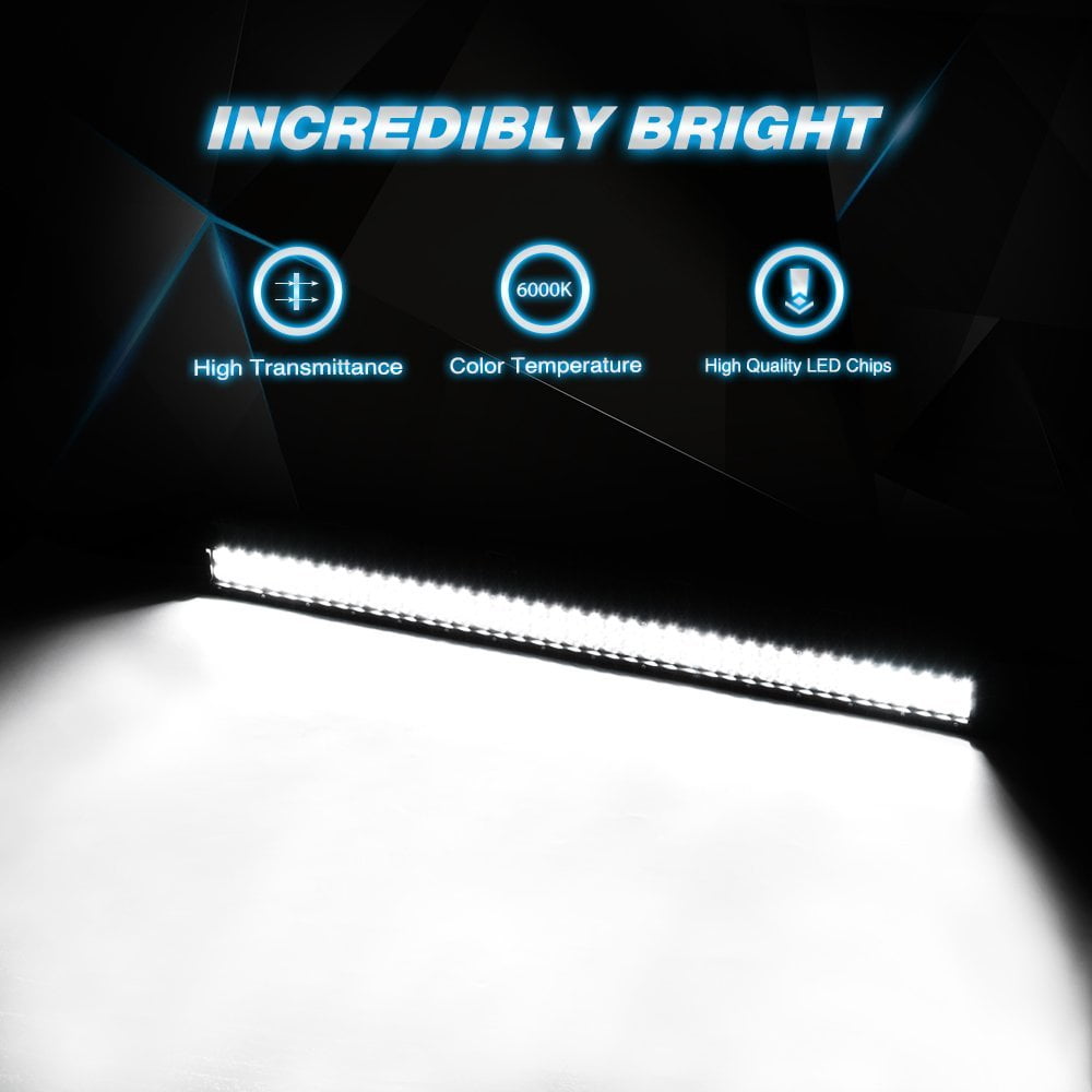Nilight 39Inch 252W LED Work Light Bar Spot Flood Combo Fog Light Driving Lights Offroad Lighting for SUV UTE ATV Truck 4x4 Boat,2 Years Warranty