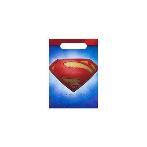Superman Loot Bags 8ct Toy