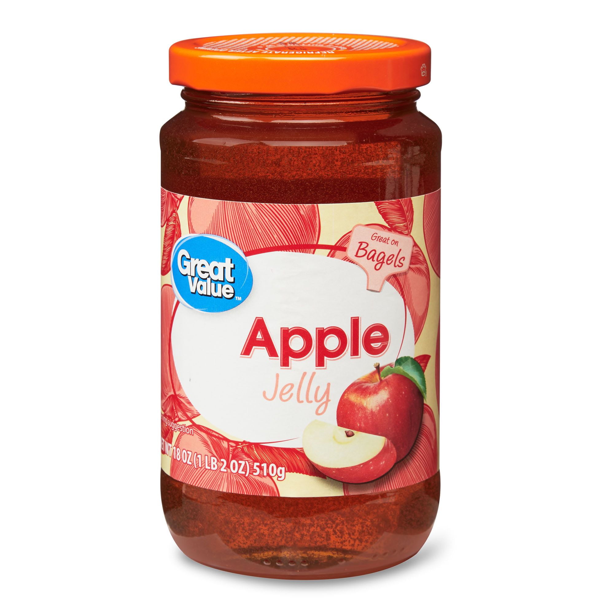 Great Value Jelly, Apple, 18 oz