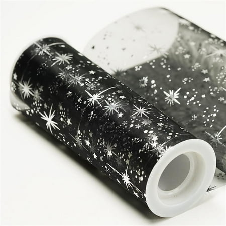 Foil Stamped Black Linen - 6