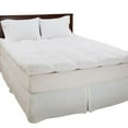 thumbnail image 3 of Lavish Home Bluestone Down & Duck Feather 4" Gusset Mattress Topper - Full, 3 of 3