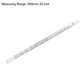 thumbnail image 2 of Uxcell Straight Ruler 20-Inch Metric Measuring Rulers Stainless Steel Silver Tone 1pcs, 2 of 5