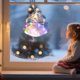 thumbnail image 5 of Christmas Couplet Door Curtain Custom Party Decoration Door Cover Christmas Flag Background Cloth Christmas Lighting Style, 5 of 7