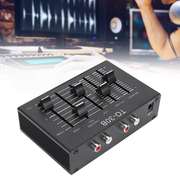 Ecualizador Estéreo EQ, Ecualizador EQ De Bajo Ruido Para Instrumentos Musicales Electrónicos