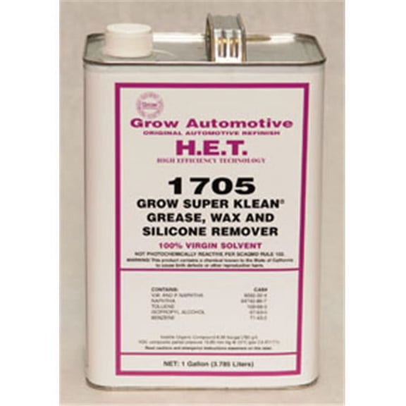 Grow Automotive 1705-1 1705 Grow Super Klean Grease, Wax And Silicone