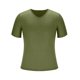thumbnail image 3 of Blusas y camisas de manga corta con cuello en V para hombre, blusas casuales de verano a la moda de color liso con cuello en V y manga corta para hombre., 3 of 7