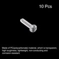 thumbnail image 3 of Unique Bargains M2x12mm Plastic Phillips Machine Screws, PC Flat Head Machine Bolts 10 Pack, 3 of 4