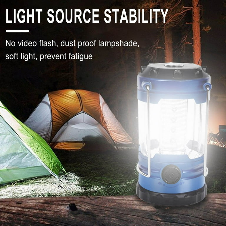Dust2oasis Camping Lights String, Portable Outdoor Camping Tent Light Lantern USB Powered LED Rope Light Strip Light for Camping,Hiking,Garden,Party
