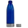 thumbnail image 3 of Mainstays 22 oz Blue Plastic Water Bottles with Screw Cap, 3 of 5