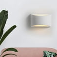 thumbnail image 4 of Creativity Geometry Up Down Glow Wall Lamp Anti-Breakage Plaster Lamp Body Wall Light Soft Light Eye Protection Bedroom Reading Light Living Room Restaurant Corridor Lights, 4 of 6
