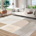 thumbnail image 4 of Mid Century Modern Rug 5x7, Geometric Block Area Rug Washable, Contemporary Minimalist Rugs for Living Room, Bedroom, Mid Century Modern Pattern Carpet Home Decor, Non Slip Dhdfdh38, 4 of 7