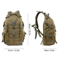 thumbnail image 3 of Bolsa de dos hombros Mochila para caminatas de 40L para hombres en el exterior Mochila para acampar escalada, 3 of 8