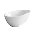 thumbnail image 5 of Elegant Kitchen & Bath BT10767GW-WHT 67 in. Soaking Bathtub, Glossy White with Polished White Trim, 5 of 8