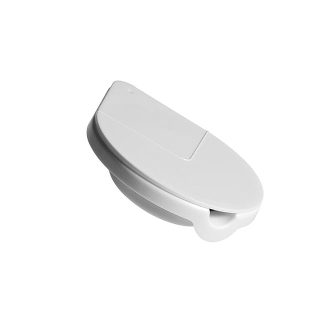 Injueey Cenicero para debajo de la mesa, hogar, dormitorio, cocina, interior, organizador portátil, pasta, escritorio, Cenicero inferior con Suministros de limpieza para el hogar Blanco