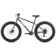 thumbnail image 3 of Mongoose Malus Fat Tire Mountain Bike, 26 Inch Wheels, Ages 14+, Gray, 3 of 7