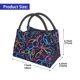 thumbnail image 2 of Disketp Multicolor Bowling Bolsa Térmica Estampada, Bolsa Térmica Aislante para Almuerzo, Playa y Campamento, 2 of 6