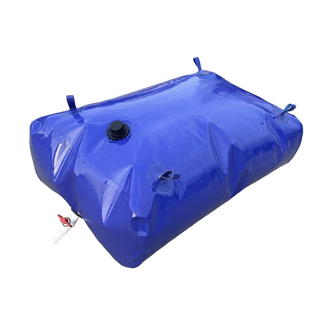 S SERENABLE Portable Water Storage Bladder Container PVC Foldable for Irrigation Camping 240L