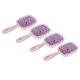 thumbnail image 4 of Herramienta de peluquería, 4 peines de masaje huecos, cepillo para desenredar el cabello, cepillo para masaje, tecnología avanzada, 4 of 9