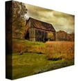 thumbnail image 2 of Trademark Fine Art "Old Barn on Rainy Day" Canvas Wall Art by Lois Bryan, 2 of 2