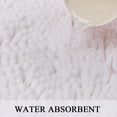 thumbnail image 4 of Alfombra antideslizante para baño, diseño de oveja, de chenilla, blanca, 4 of 6