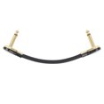thumbnail image 4 of Donner 6 Inch Guitar Patch Cable Guitar Effect Pedal Cables gold 6 Pack PVC-6 strips, 4 of 5