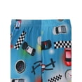 thumbnail image 6 of QEFJNO 3-12Y Kids Boys Pajamas Set 2 PCS Short Sleeve Top and Shorts Pants for Toddler Boys Traffic Road Pjs Summer, 6 of 7