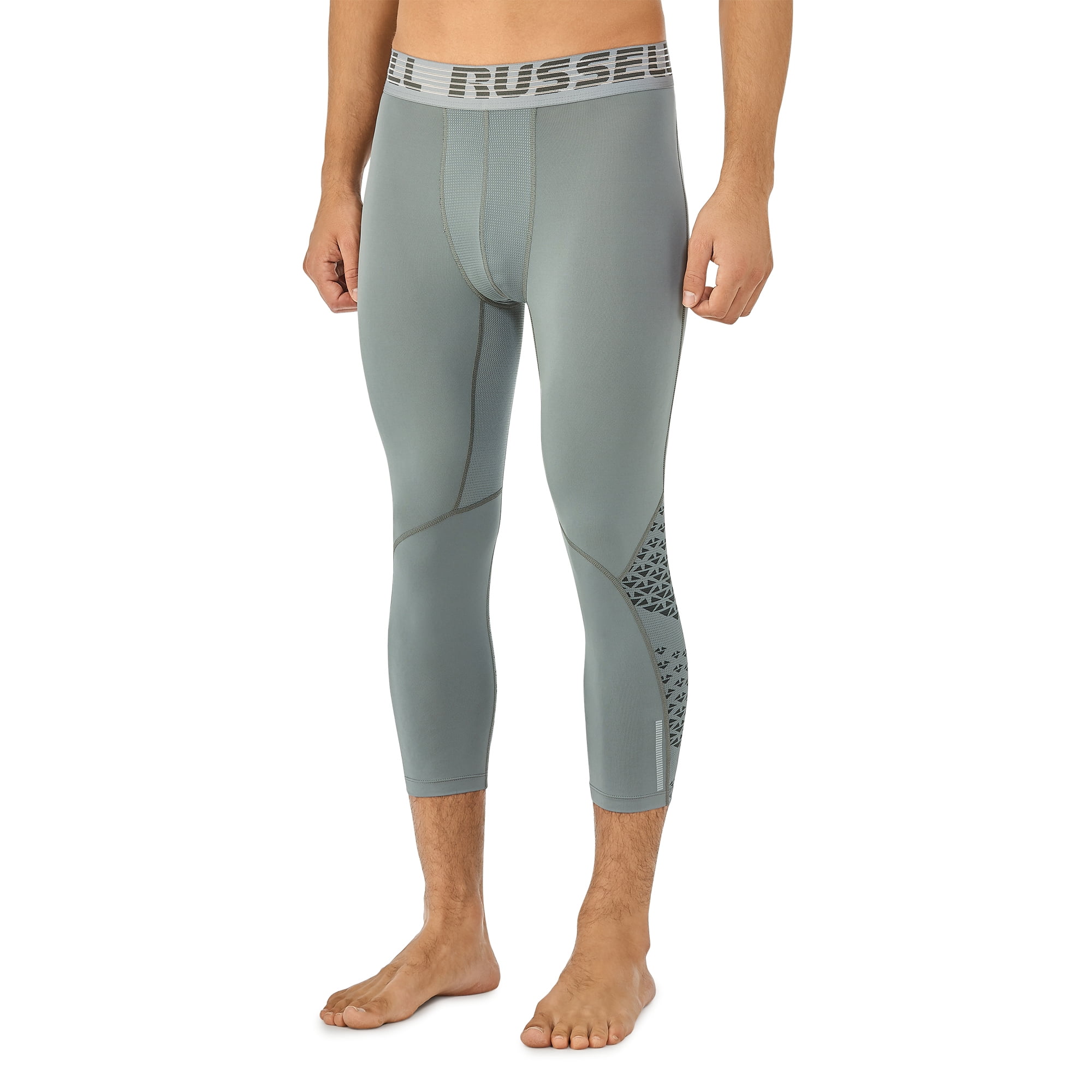 Russell Men's 3/4 Mesh Compression Tight