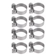 thumbnail image 4 of Abrazadera De Manguera De Tornillo, Abrazadera De Tubo Resistente A La Corrosión Amplio Rango Aplicable Acero Inoxidable 304 Pulido Para Vehículos De Motor Para Petroquímicos ANGGREK Otros, 4 of 8
