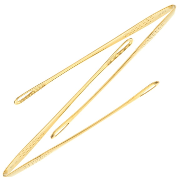 FUEENIRVA BBQ Turning Tongs Barbecue Clips 1Set for Serving