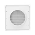 thumbnail image 3 of Plastic Outdoor Vent Shutter Waterproof 150mm 200mm Plastic Square With Mesh, 3 of 9