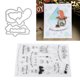 thumbnail image 5 of Troqueles de corte sellos transparentes con tocón de árbol de Navidad para hacer a mano álbum de recortes artesanal ANGGREK Otros, 5 of 8
