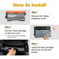 thumbnail image 6 of Galada Compatible Cartridge Replacement for Brother TN450 TN420 TN-450 TN-420 for DCP-7060D DCP-7065DN HL-2230 HL-2240 HL-2270DW HL-2280DW Intellifax 2840 2940 MFC-7360N MFC-7860DW 2 Pack, 6 of 6