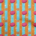 thumbnail image 1 of oneOone Rayon Turquoise Green Fabric Halloween Craft Projects Decor Fabric Printed By The Yard 56 Inch Wide, 1 of 4