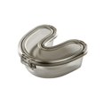 thumbnail image 3 of Milaget Denture Bath Box Cup Clear Slim Aligner Case Practical Retainer Cleaner Case Black, 3 of 9