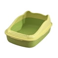 thumbnail image 2 of Nebwoak Open Top Cat Litter Box with Scoop, Large Anti-Tracking Senior/Kitten Friendly, Spacious Easy Clean Non-Slip Plastic Litter Tray, 2 of 6
