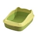 thumbnail image 2 of Inodoro abierto semicerrado a prueba de caja de arena Desodorante Bandeja para heces Suministros para mascotas Caja de arena de plástico para gatos, 2 of 6