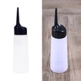 thumbnail image 3 of SHISUYAN 2pcs Plastic Hair Salon Large Capacity Refillable Spray Bottle Container for Shampoo Cleaning Tool Home Shop (White), 3 of 8