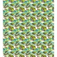 thumbnail image 3 of Botanical Duvet Cover Set, Abstract Exotic Leaves Floral Art Grunge Print Illustration, Decorative 3 Piece Bedding Set with 2 Pillow Shams, Queen Size, Seafoam Apple Green, by Ambesonne, 3 of 3