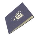 thumbnail image 4 of FONDOTIN 1Pack Blue Paper Sailboat Greeting Cards Realistic Design Graduation Themed 30X5.9In, 4 of 8