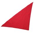 thumbnail image 3 of Collar triangular de moda para mascotas, con babero de doble cara y puntos redondos (rojo), 3 of 7