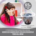 thumbnail image 3 of Auriculares MIDOLA Kids Bluetooth 5.3 inalámbricos 60 h de tiempo de reproducción, 3 of 8