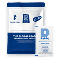 thumbnail image 3 of Dry & Dry 4 Unit(132 Gram) [5 Packets] Clay Desiccants Packets - 4 Unit Military Grade Moisture Absorbers, Conforms to MIL-D-3464E Type I & II Absorbents, Packaged in Tyvek, 3 of 4