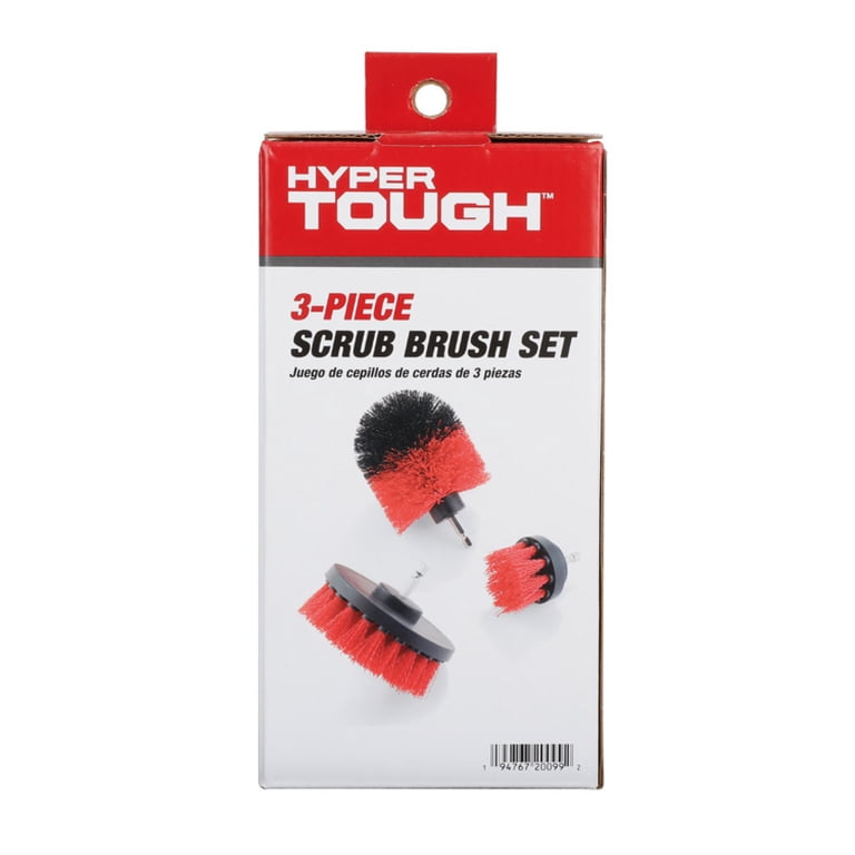 3-Piece Nylon Scrub Brush Drill Attachments photo 6