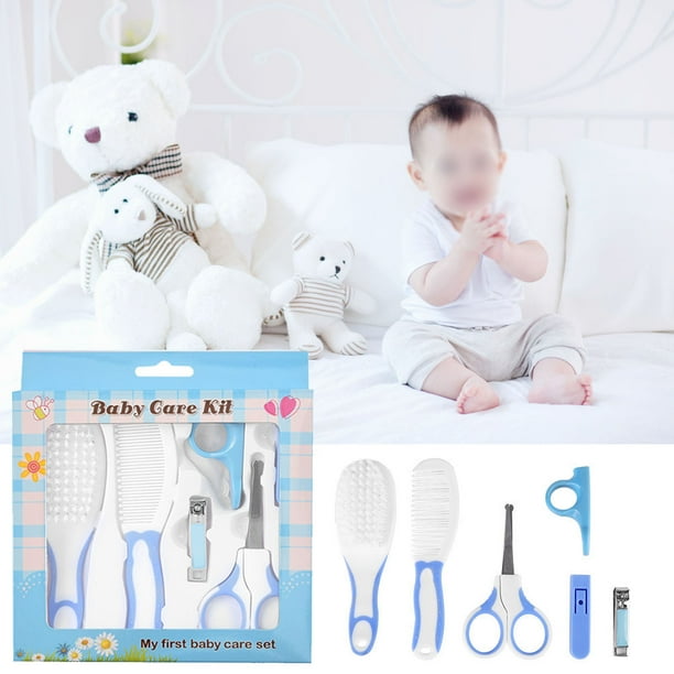 8pcs outil de Soins pour bébé Trousse de Soin Bébé Complete